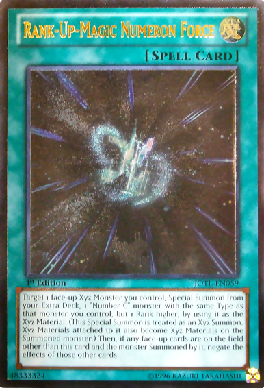 Rank-Up-Magic Numeron Force (UTR) [JOTL-EN059] Ultimate Rare | Odin's Place