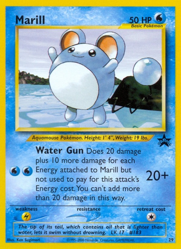 Marill (29) [Wizards of the Coast: Black Star Promos] | Odin's Place
