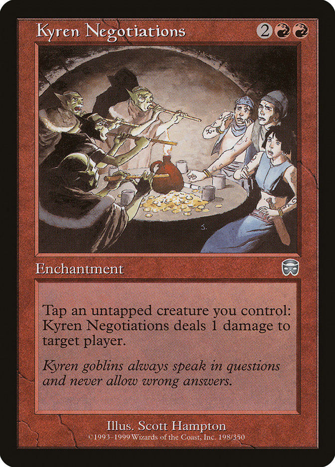 Kyren Negotiations (198) [Mercadian Masques] | Odin's Place