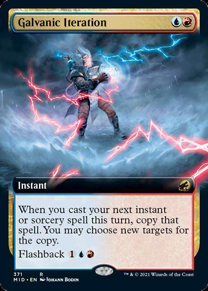 Galvanic Iteration (Extended Art) [Innistrad: Midnight Hunt] | Odin's Place