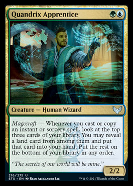 Quandrix Apprentice [Strixhaven: School of Mages] | Odin's Place