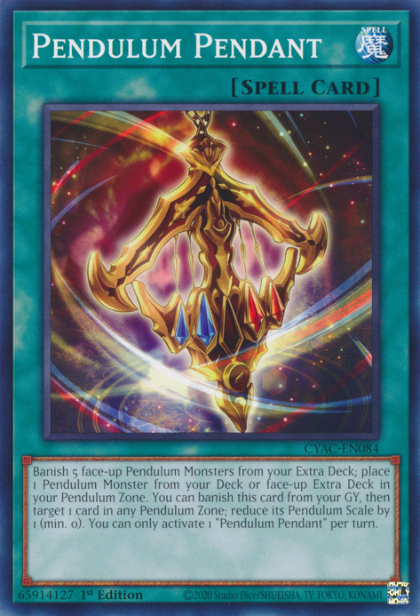 Pendulum Pendant [CYAC-EN084] Common | Odin's Place