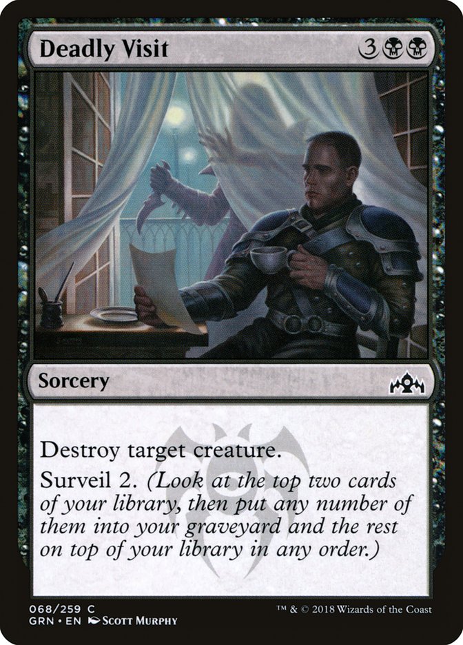 Deadly Visit (68) [Guilds of Ravnica] | Odin's Place