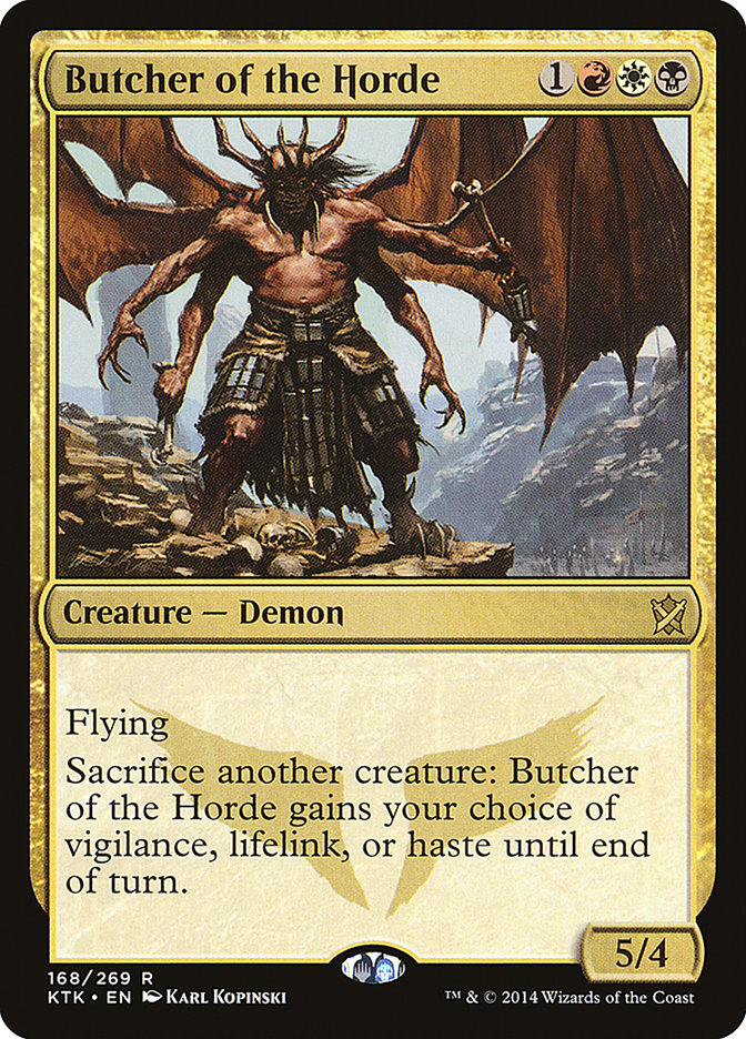 Butcher of the Horde (168) [Khans of Tarkir] | Odin's Place