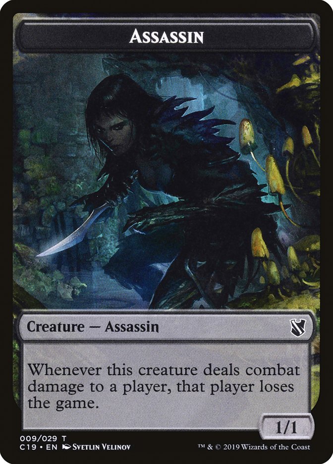 Assassin Token [Commander 2019 Tokens] | Odin's Place