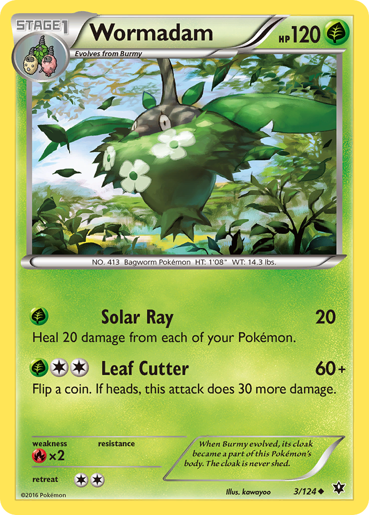 Wormadam (3/124) [XY: Fates Collide] | Odin's Place