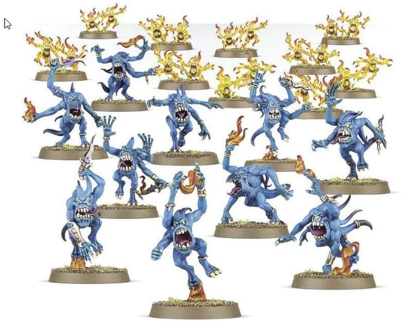 Warhammer Age of Sigmar: Demons of Tzeentch Blue Horrors | Odin's Place