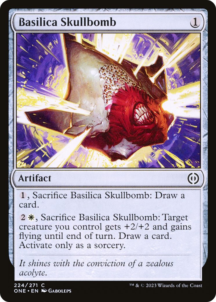Basilica Skullbomb [Phyrexia: All Will Be One] | Odin's Place