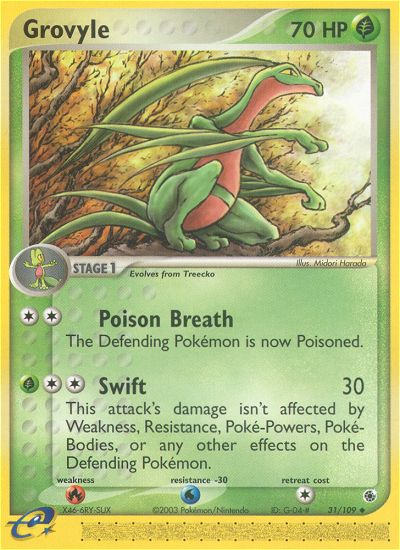 Grovyle (31/109) [EX: Ruby & Sapphire] | Odin's Place
