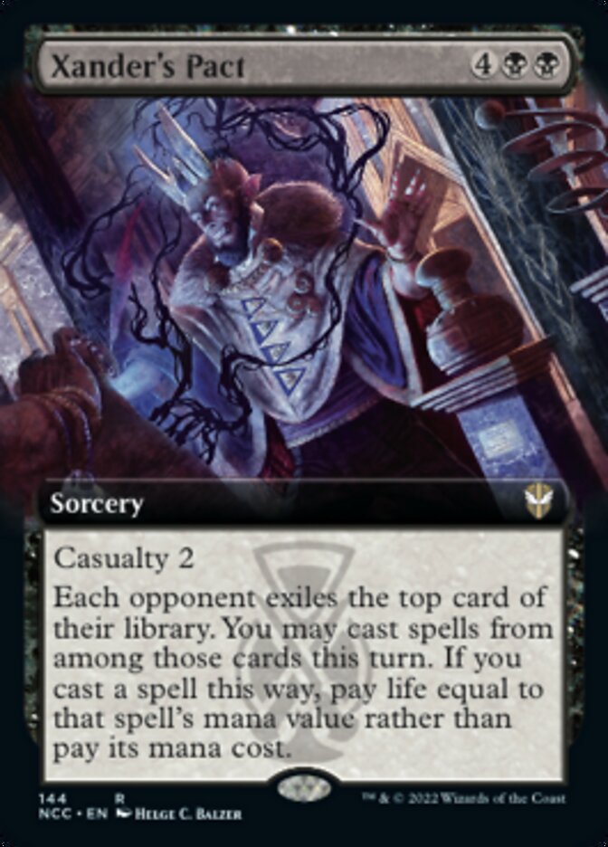 Xander's Pact (Extended Art) [Streets of New Capenna Commander] | Odin's Place
