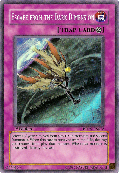 Escape from the Dark Dimension [PTDN-EN072] Super Rare | Odin's Place