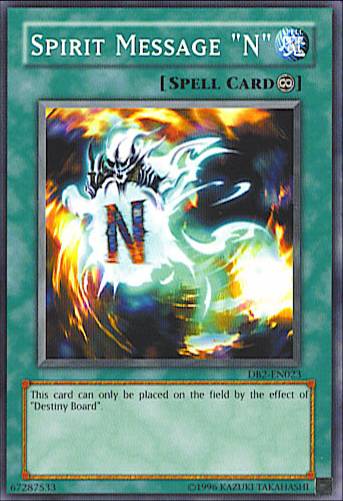 Spirit Message "N" [DB2-EN023] Common | Odin's Place