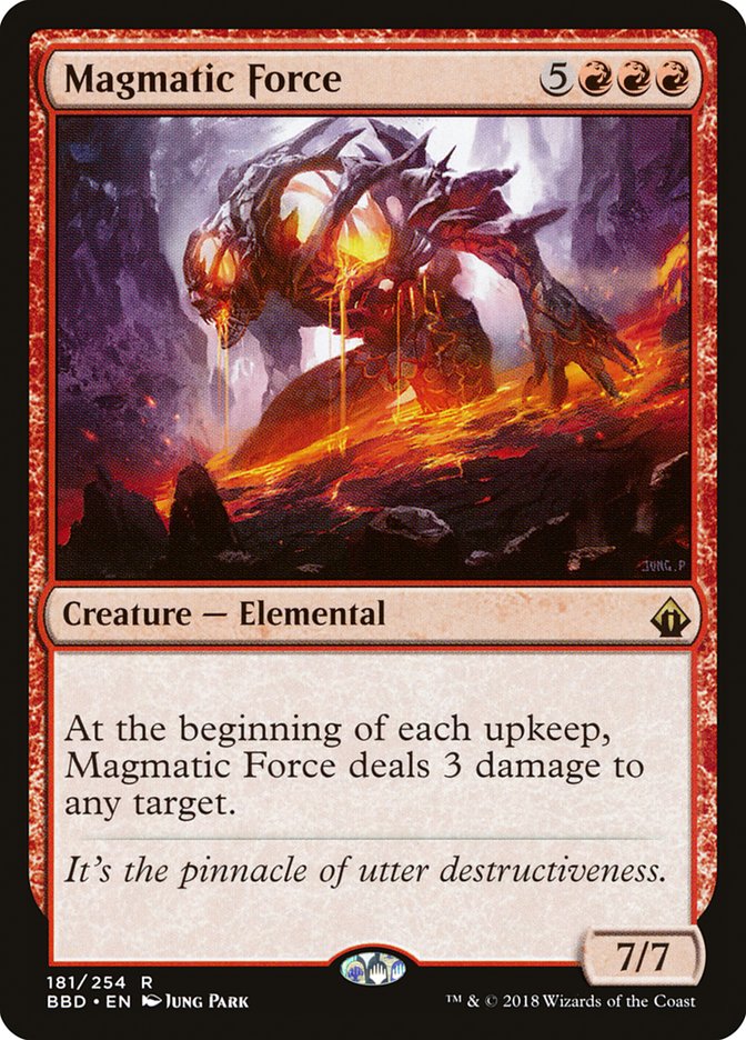 Magmatic Force (181) [Battlebond] | Odin's Place