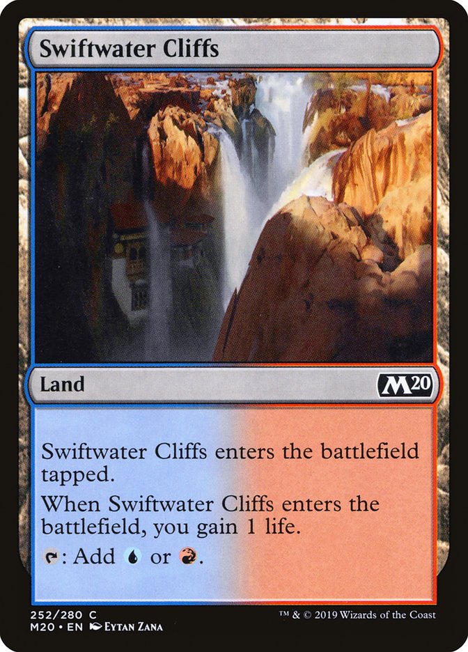 Swiftwater Cliffs [Core Set 2020] | Odin's Place