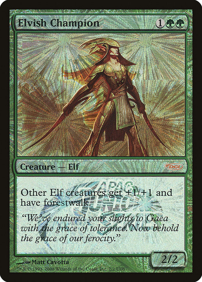 Elvish Champion [Junior APAC Series] | Odin's Place