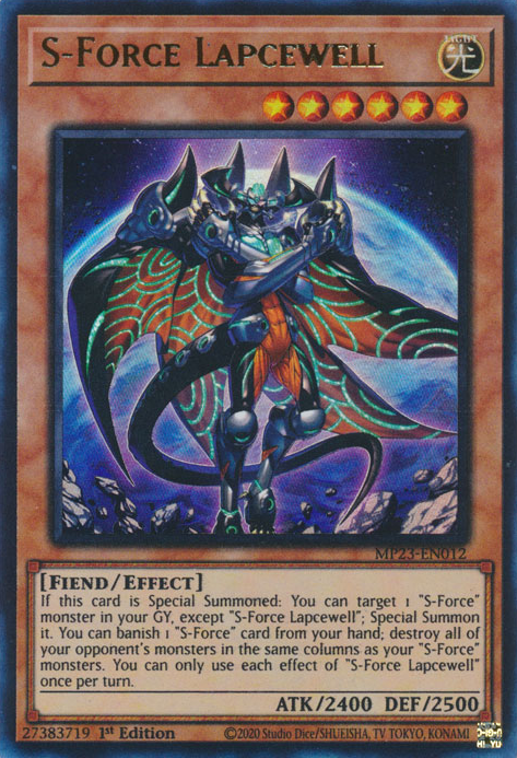 S-Force Lapcewell [MP23-EN012] Ultra Rare | Odin's Place