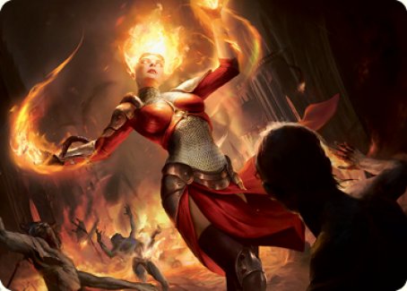 Light Up the Night Art Card [Innistrad: Midnight Hunt Art Series] | Odin's Place