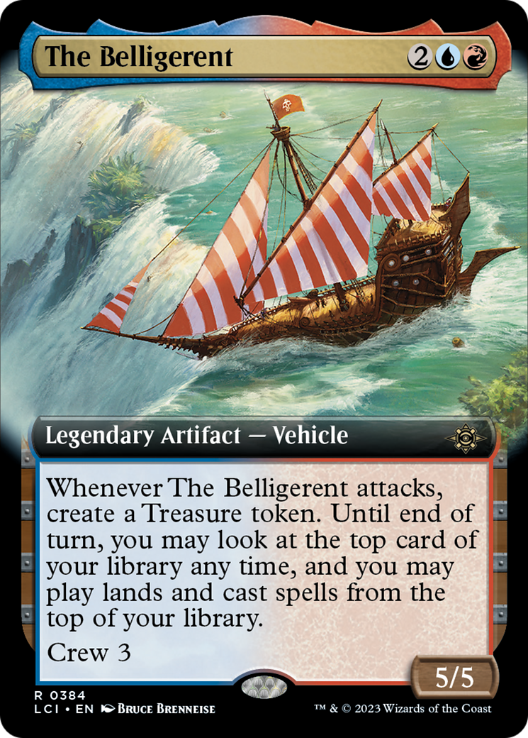 The Belligerent (Extended Art) [The Lost Caverns of Ixalan] | Odin's Place