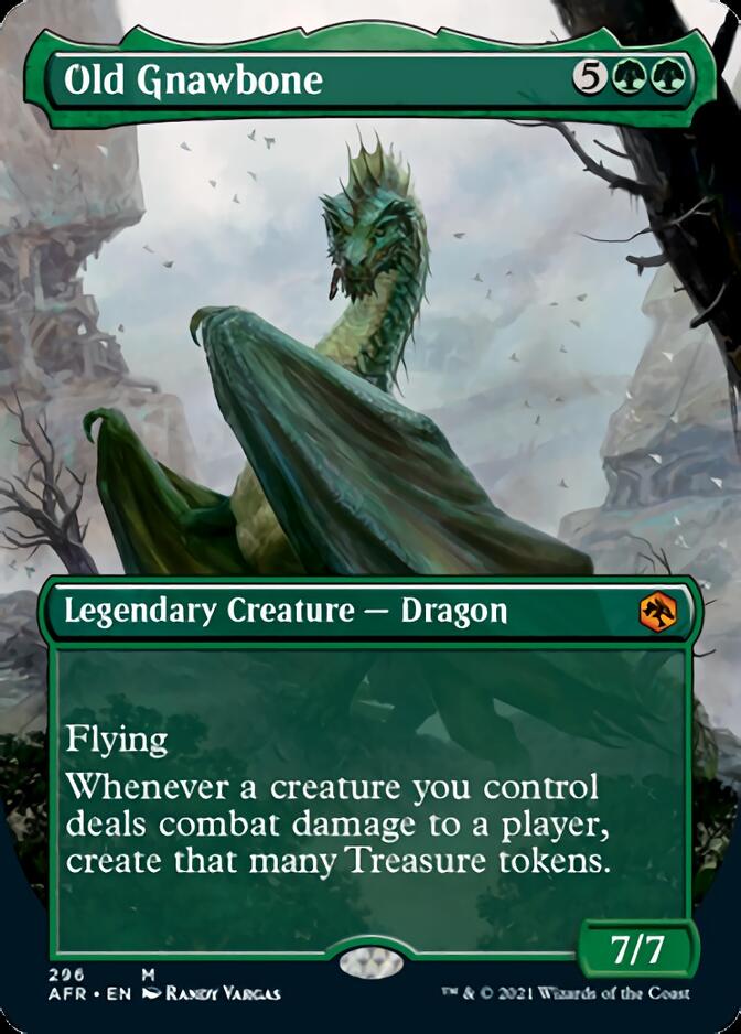 Old Gnawbone (Borderless Alternate Art) [Dungeons & Dragons: Adventures in the Forgotten Realms] | Odin's Place