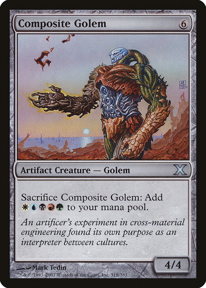 Composite Golem (318) [Tenth Edition] | Odin's Place