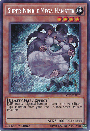 Super-Nimble Mega Hamster [LC5D-EN226] Secret Rare | Odin's Place