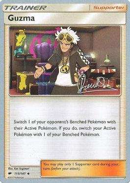 Guzma (115/147) (Infinite Force - Diego Cassiraga) [World Championships 2017] | Odin's Place