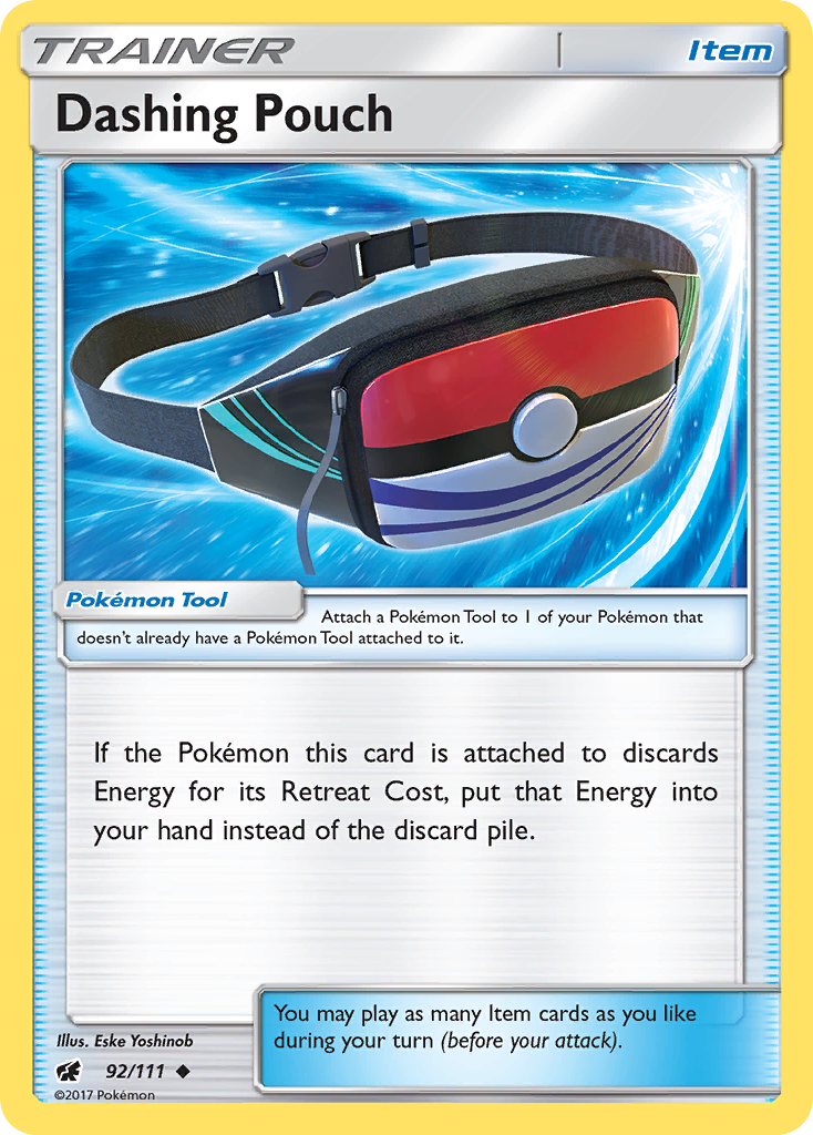 Dashing Pouch (92/111) [Sun & Moon: Crimson Invasion] | Odin's Place