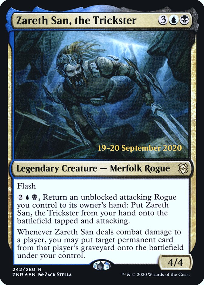 Zareth San, the Trickster [Zendikar Rising Prerelease Promos] | Odin's Place