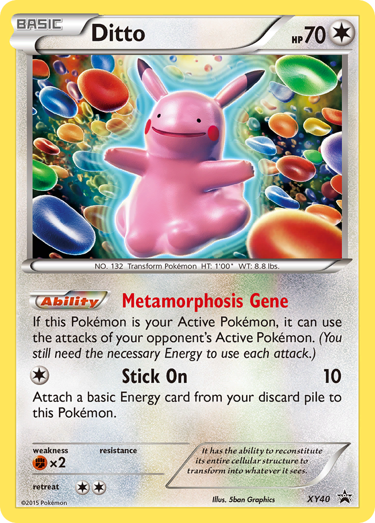 Ditto (XY40) [XY: Black Star Promos] | Odin's Place