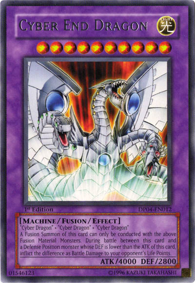 Cyber End Dragon [DP04-EN012] Rare | Odin's Place