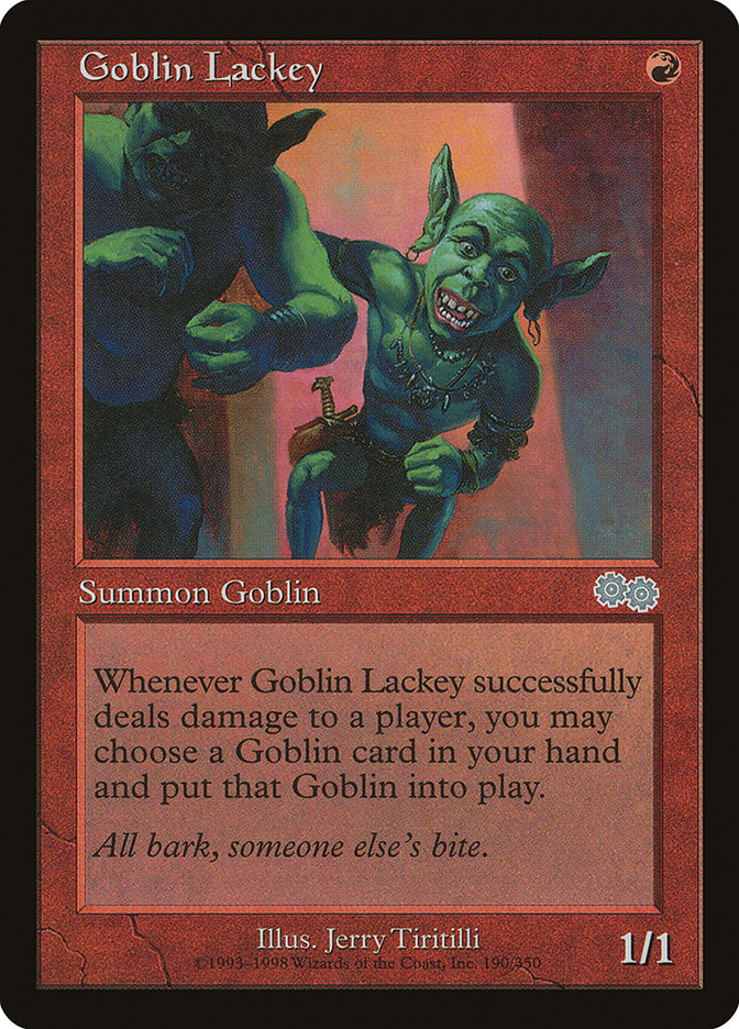 Goblin Lackey (190) [Urza's Saga] | Odin's Place