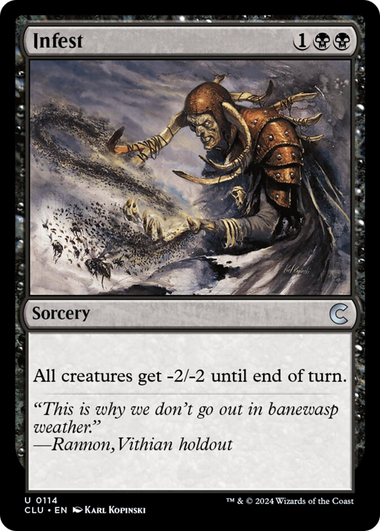 Infest [Ravnica: Clue Edition] | Odin's Place