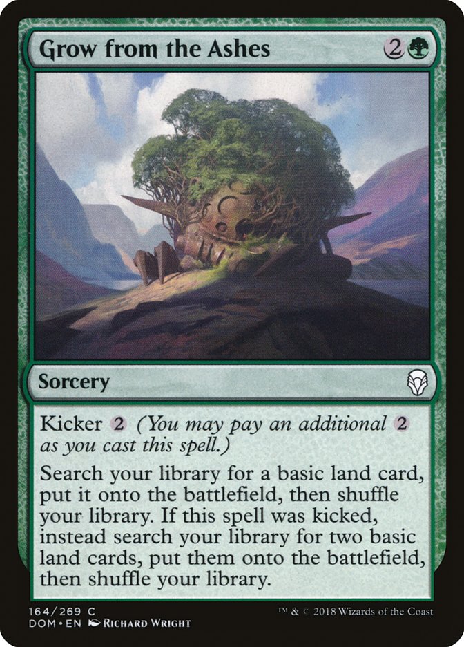 Grow from the Ashes (164) [Dominaria] | Odin's Place