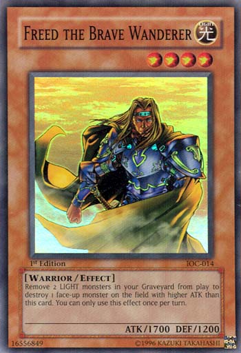 Freed the Brave Wanderer [IOC-014] Super Rare | Odin's Place