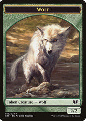 Spider // Wolf Double-Sided Token [Commander 2015 Tokens] | Odin's Place