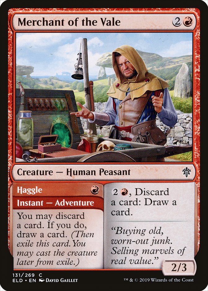 Merchant of the Vale // Haggle [Throne of Eldraine] | Odin's Place