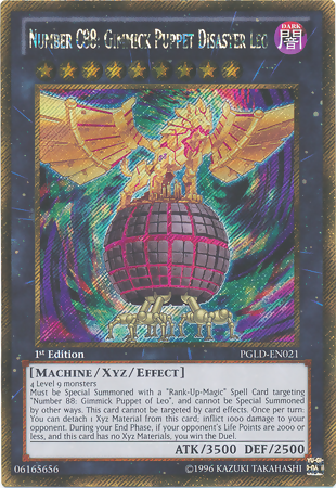 Number C88: Gimmick Puppet Disaster Leo [PGLD-EN021] Gold Secret Rare | Odin's Place