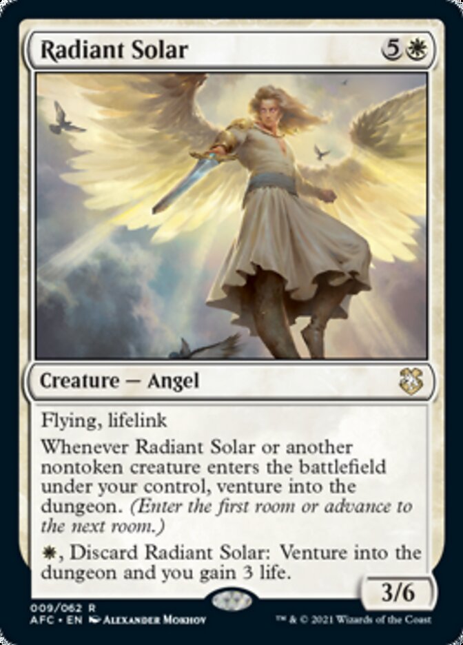 Radiant Solar [Dungeons & Dragons: Adventures in the Forgotten Realms Commander] | Odin's Place