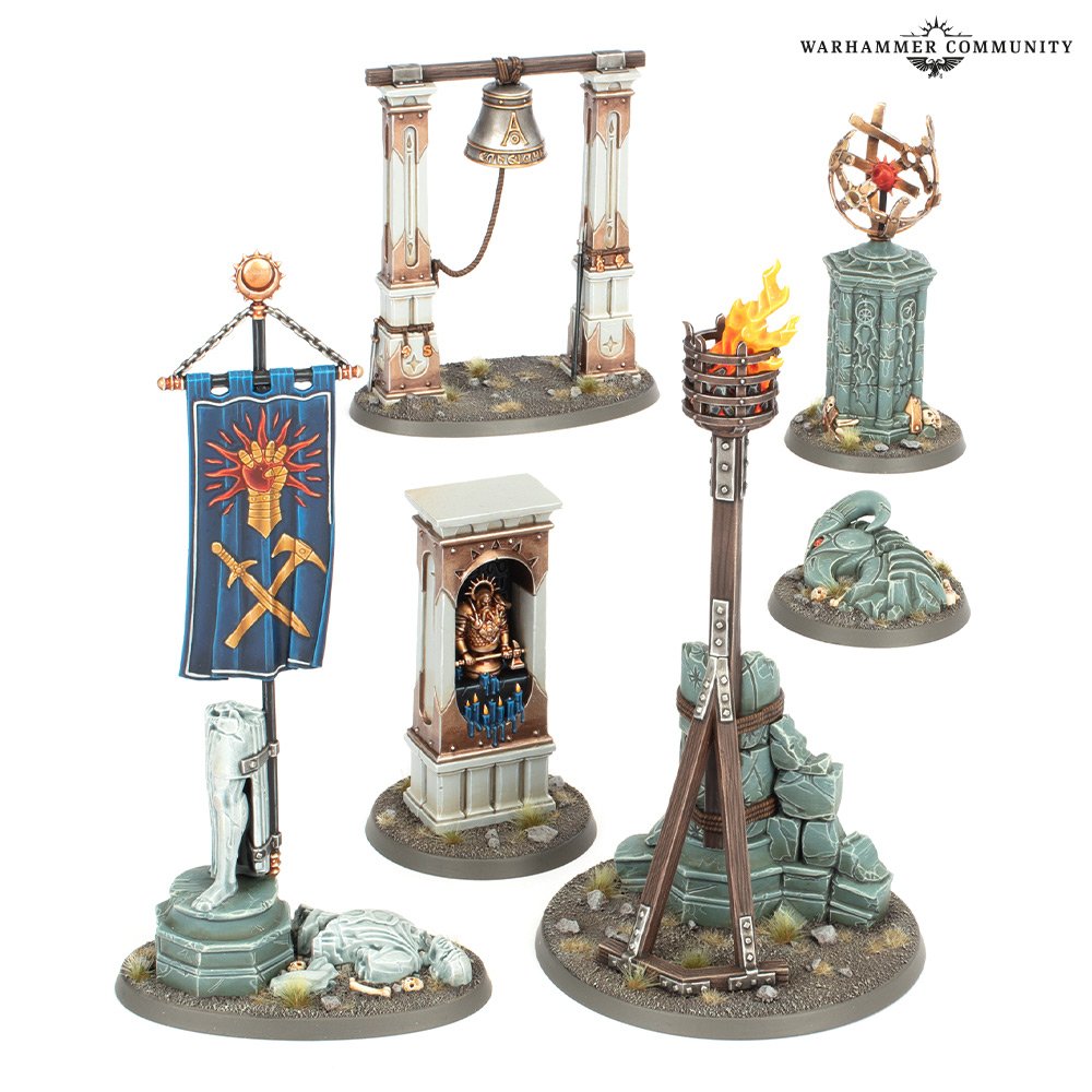 Warhammer Age of Sigmar: Realmscape Objective Set | Odin's Place