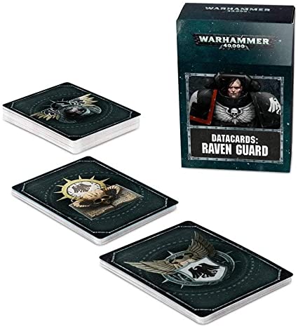 Warhammer 40K: Raven Guard Data Cards | Odin's Place