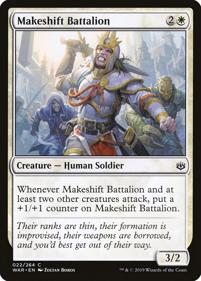 Makeshift Battalion (22) [War of the Spark] | Odin's Place