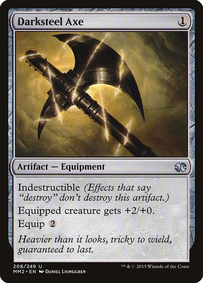 Darksteel Axe (208) [Modern Masters 2015] | Odin's Place