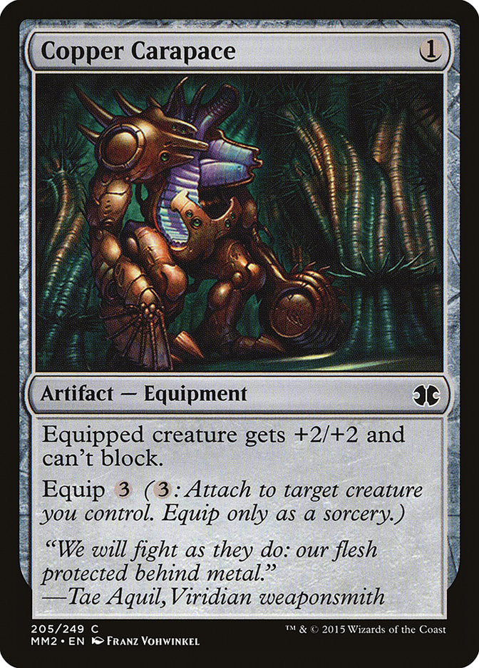Copper Carapace (205) [Modern Masters 2015] | Odin's Place