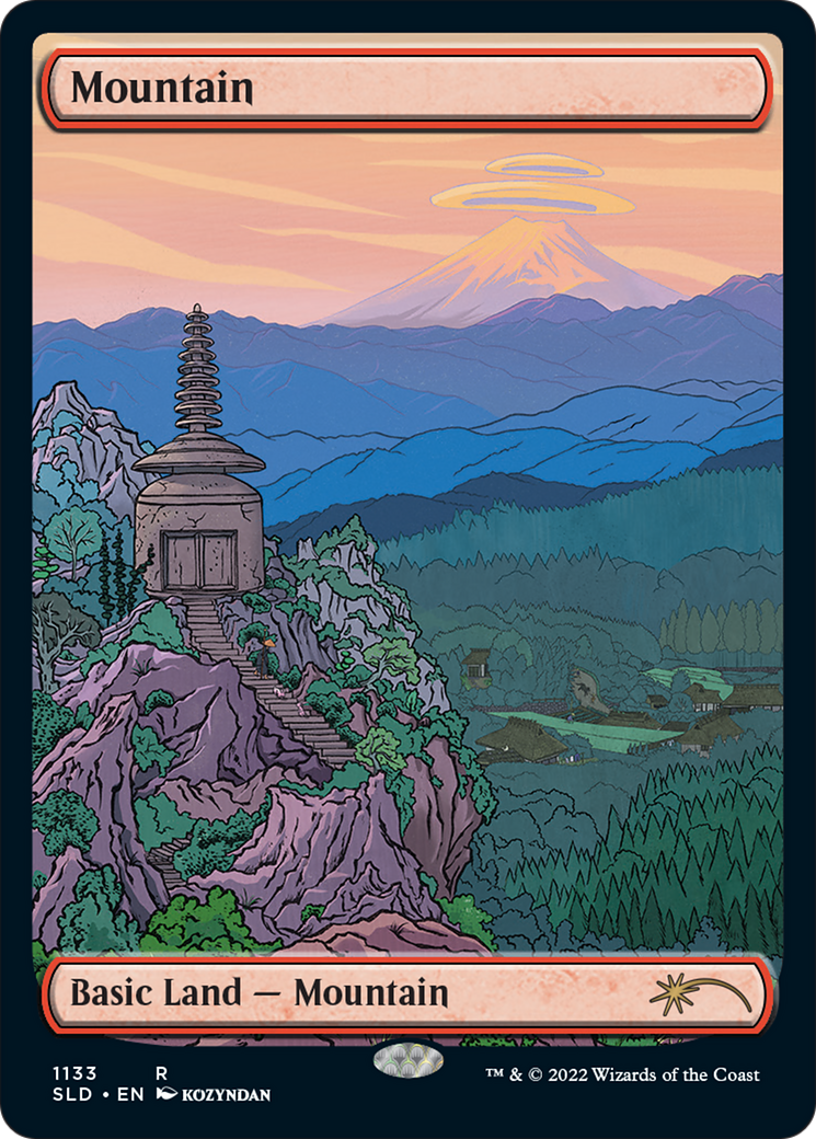 Mountain (1133) (Full-Art) [Secret Lair Drop Series] | Odin's Place