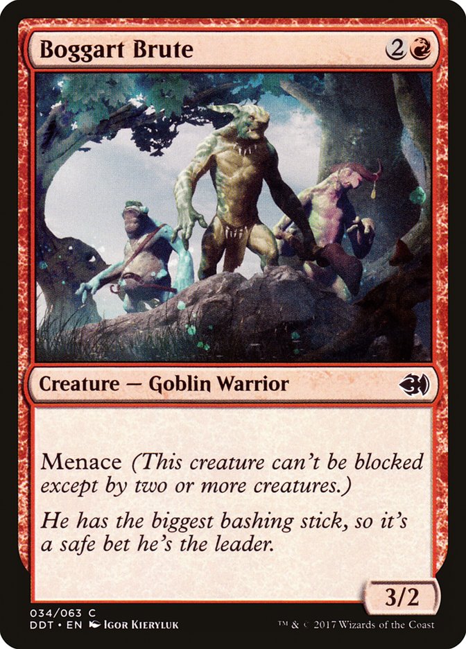 Boggart Brute (34) [Duel Decks: Merfolk vs. Goblins] | Odin's Place