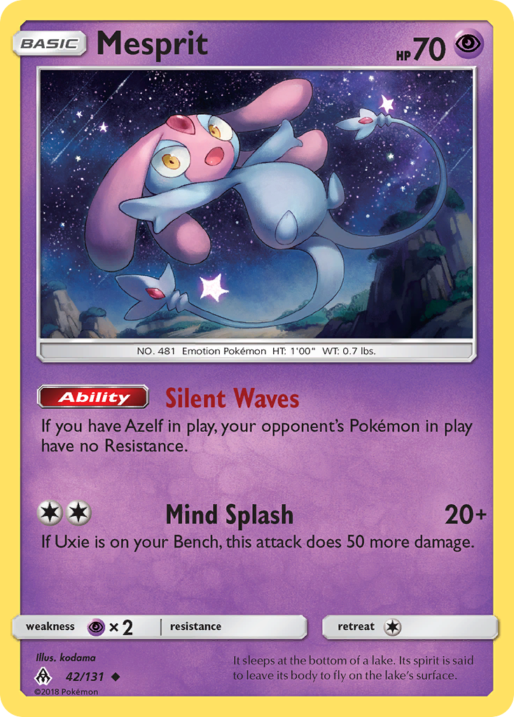 Mesprit (42/131) [Sun & Moon: Forbidden Light] | Odin's Place