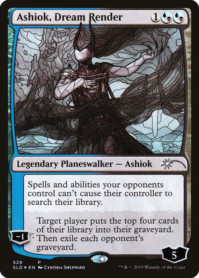 Ashiok, Dream Render (Stained Glass) [Secret Lair Drop Promos] | Odin's Place