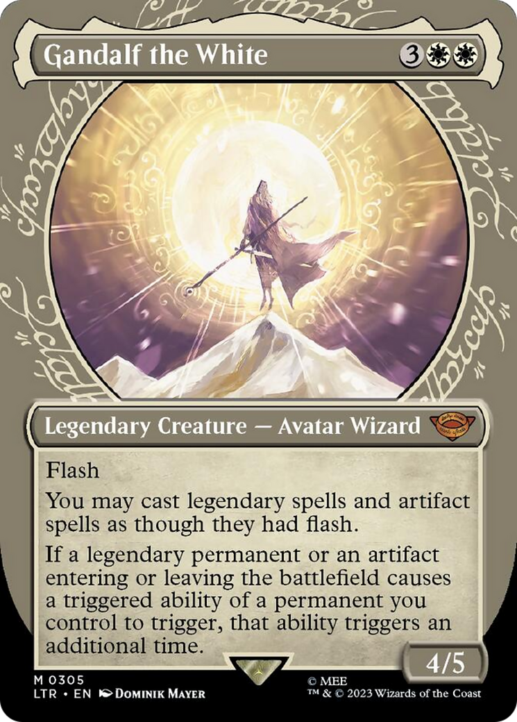 Gandalf the White (Showcase Ring Frame) [The Lord of the Rings: Tales of Middle-Earth] | Odin's Place