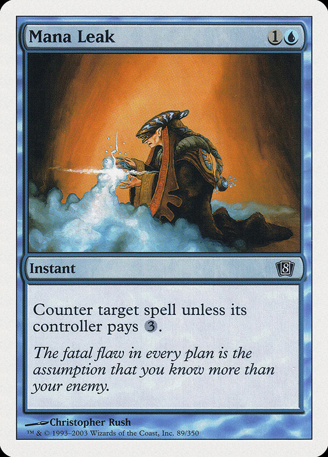 Mana Leak (89) [Eighth Edition] | Odin's Place