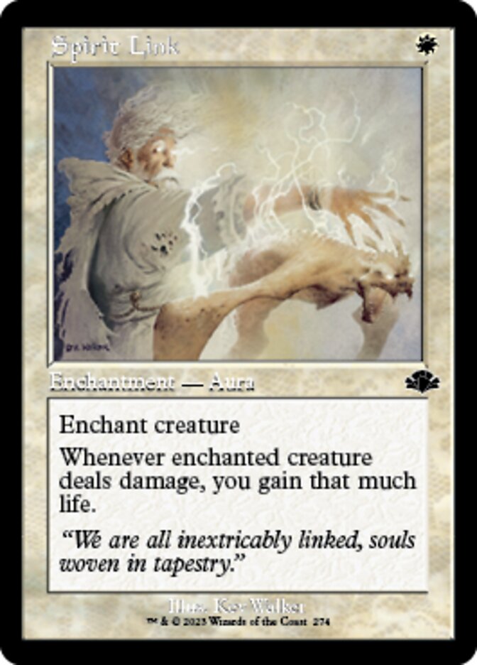 Spirit Link (Retro) [Dominaria Remastered] | Odin's Place